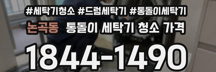 논곡동 통돌이 세탁기 청소 가격