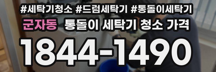 군자동 통돌이 세탁기 청소 가격