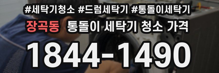 장곡동 통돌이 세탁기 청소 가격