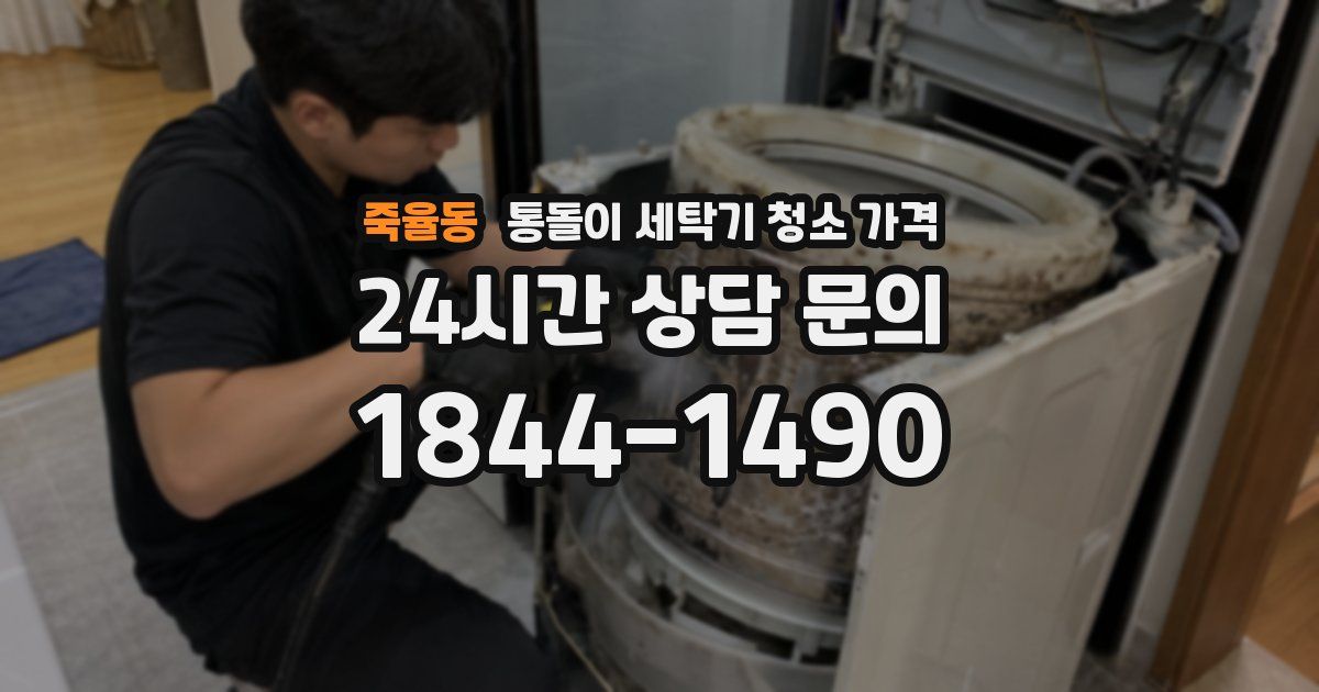 죽율동 통돌이 세탁기 청소 가격