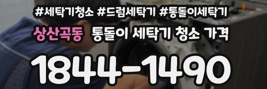 상산곡동 통돌이 세탁기 청소 가격