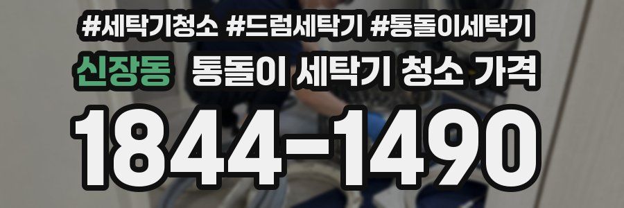 신장동 통돌이 세탁기 청소 가격