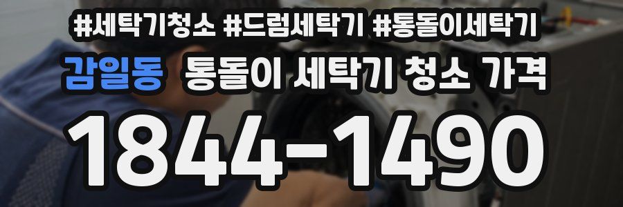 감일동 통돌이 세탁기 청소 가격
