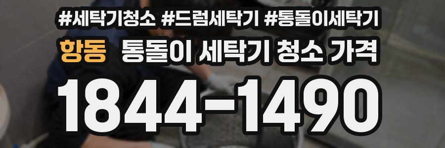 항동 통돌이 세탁기 청소 가격