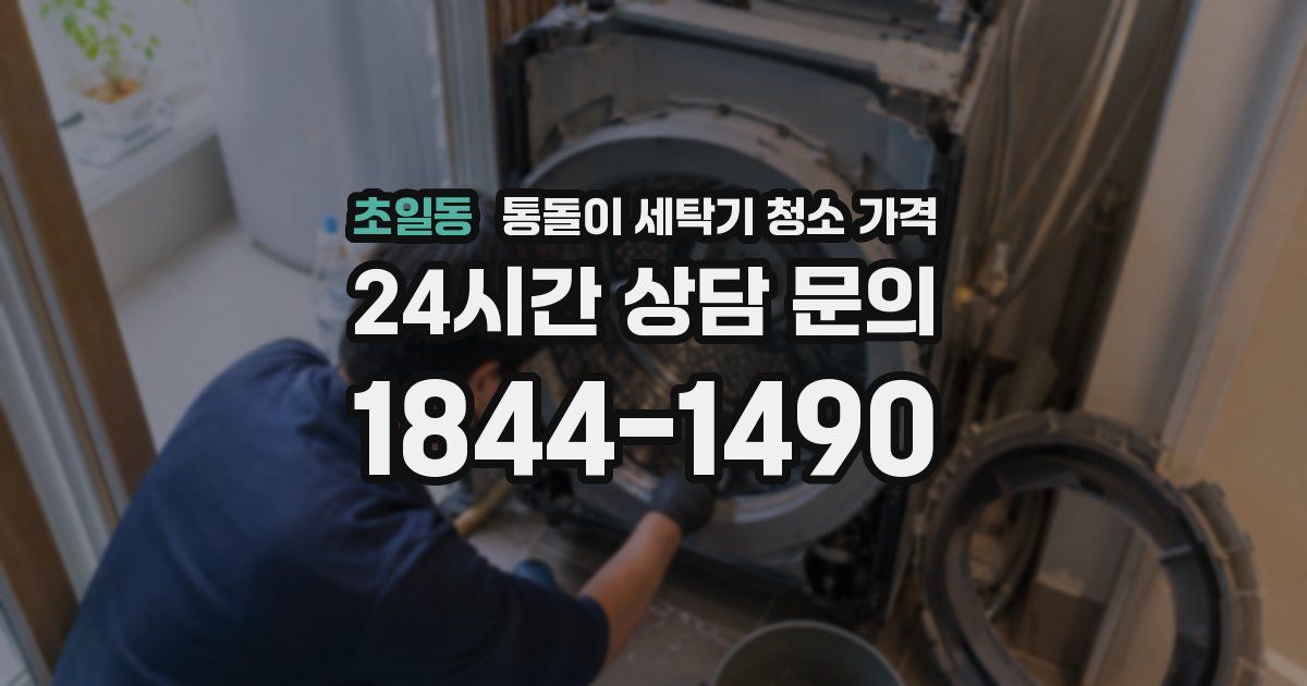 초일동 통돌이 세탁기 청소 가격