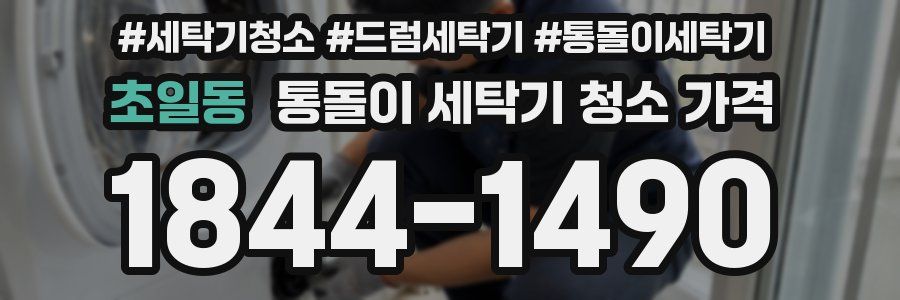 초일동 통돌이 세탁기 청소 가격