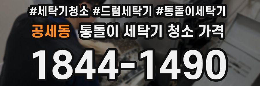 공세동 통돌이 세탁기 청소 가격