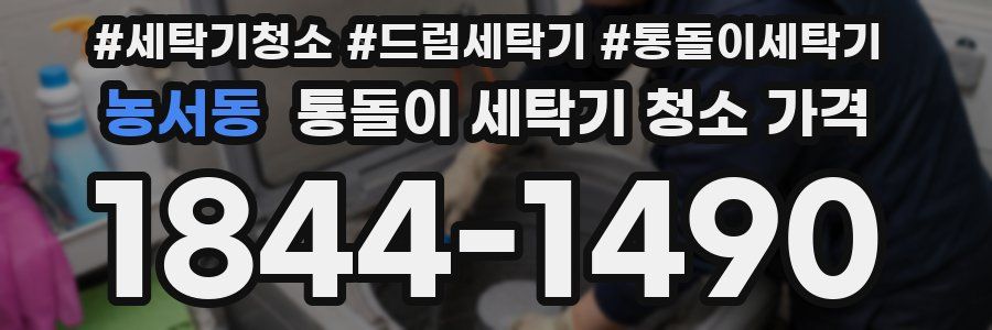 농서동 통돌이 세탁기 청소 가격