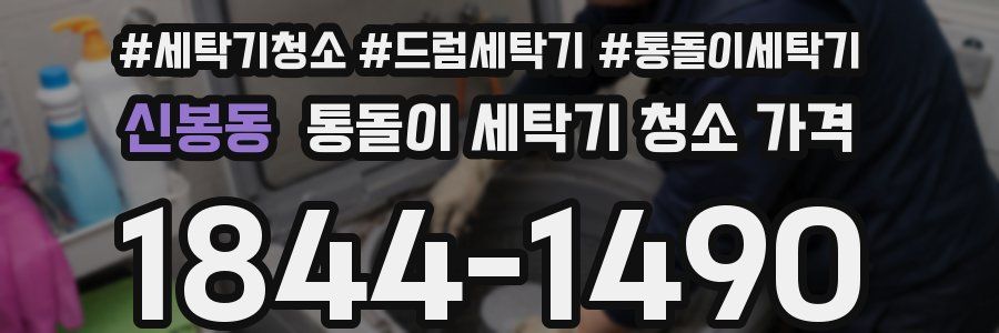 신봉동 통돌이 세탁기 청소 가격