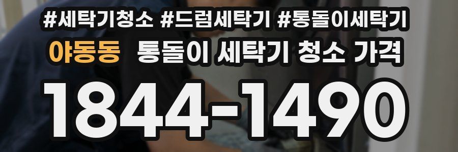 야동동 통돌이 세탁기 청소 가격