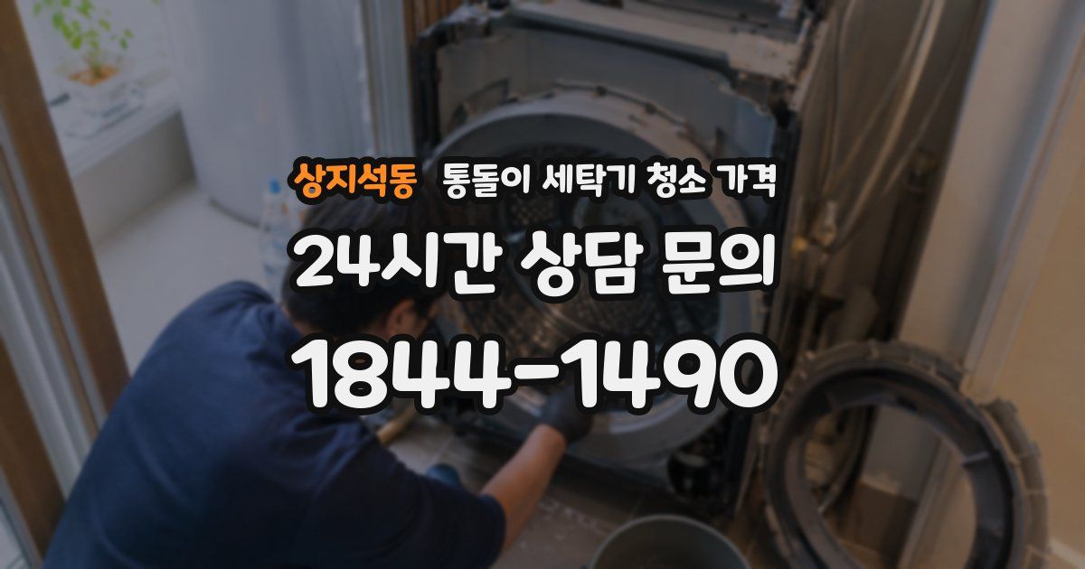 상지석동 통돌이 세탁기 청소 가격