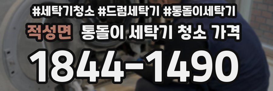 적성면 통돌이 세탁기 청소 가격