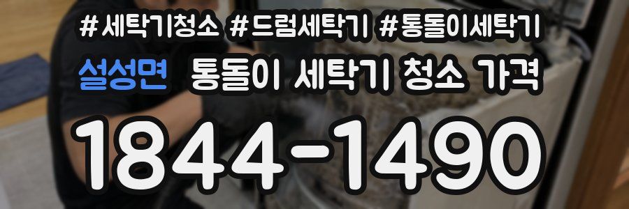 설성면 통돌이 세탁기 청소 가격