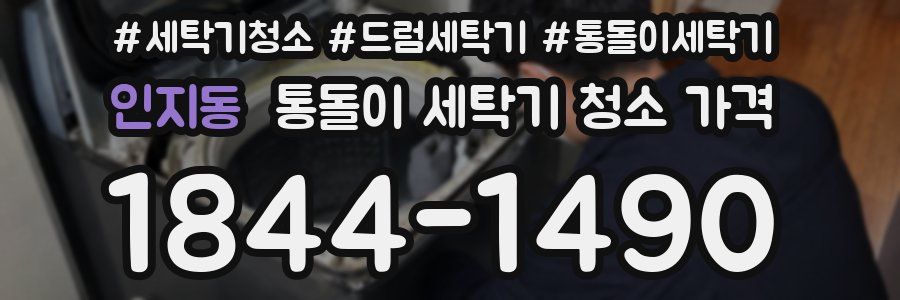 인지동 통돌이 세탁기 청소 가격