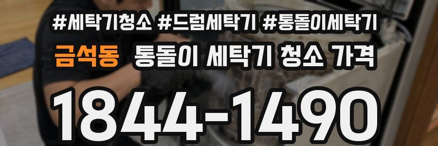 금석동 통돌이 세탁기 청소 가격