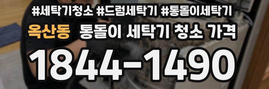 옥산동 통돌이 세탁기 청소 가격