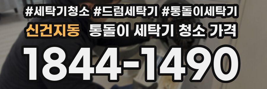 신건지동 통돌이 세탁기 청소 가격