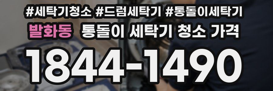 발화동 통돌이 세탁기 청소 가격