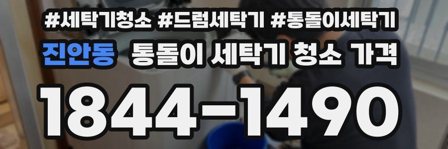 진안동 통돌이 세탁기 청소 가격