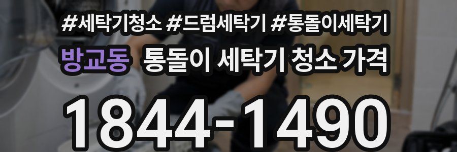 방교동 통돌이 세탁기 청소 가격