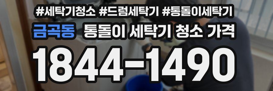 금곡동 통돌이 세탁기 청소 가격