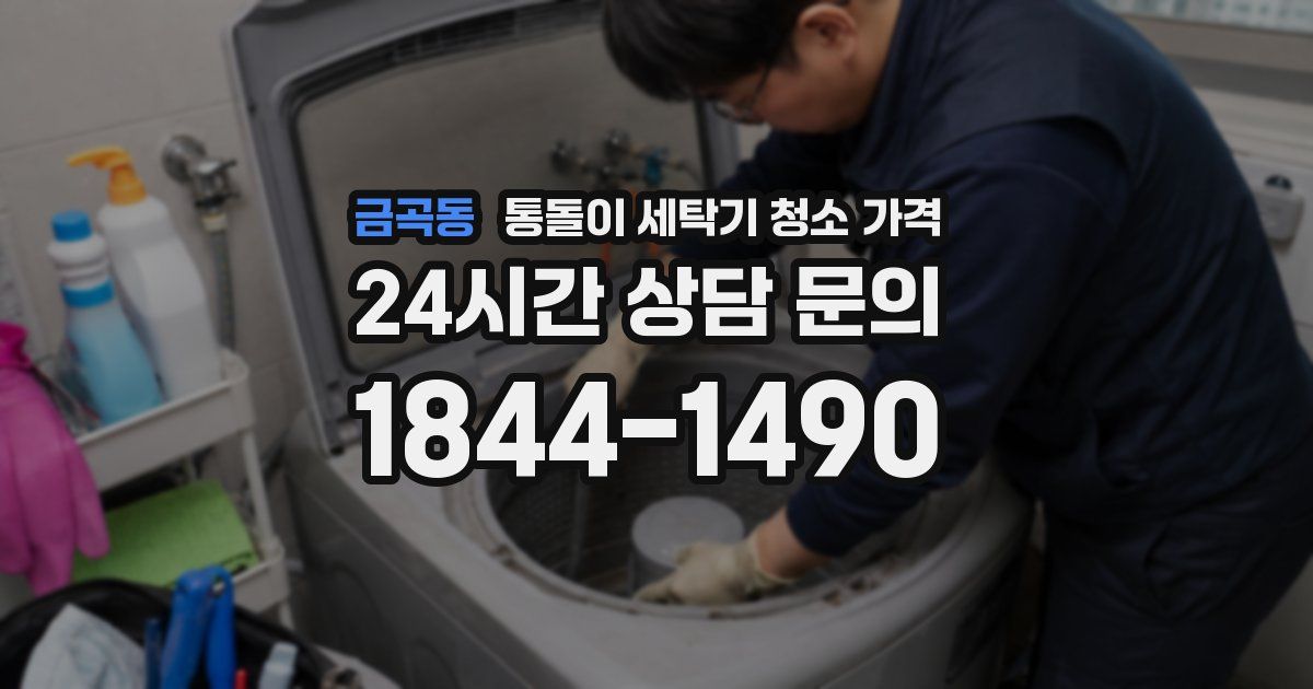 금곡동 통돌이 세탁기 청소 가격