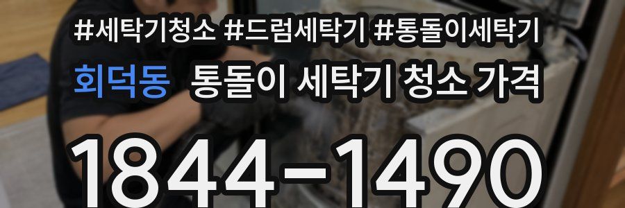 회덕동 통돌이 세탁기 청소 가격