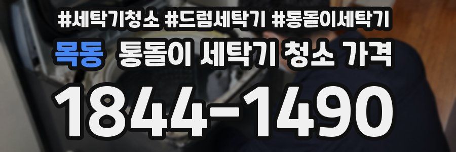 목동 통돌이 세탁기 청소 가격