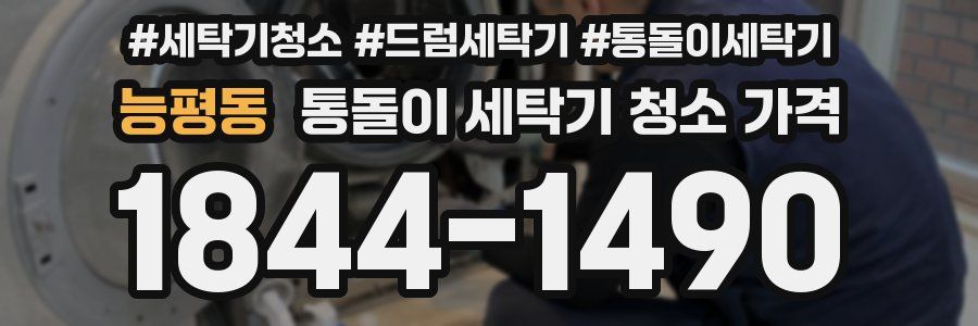능평동 통돌이 세탁기 청소 가격