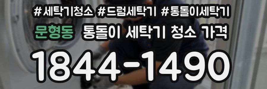 문형동 통돌이 세탁기 청소 가격
