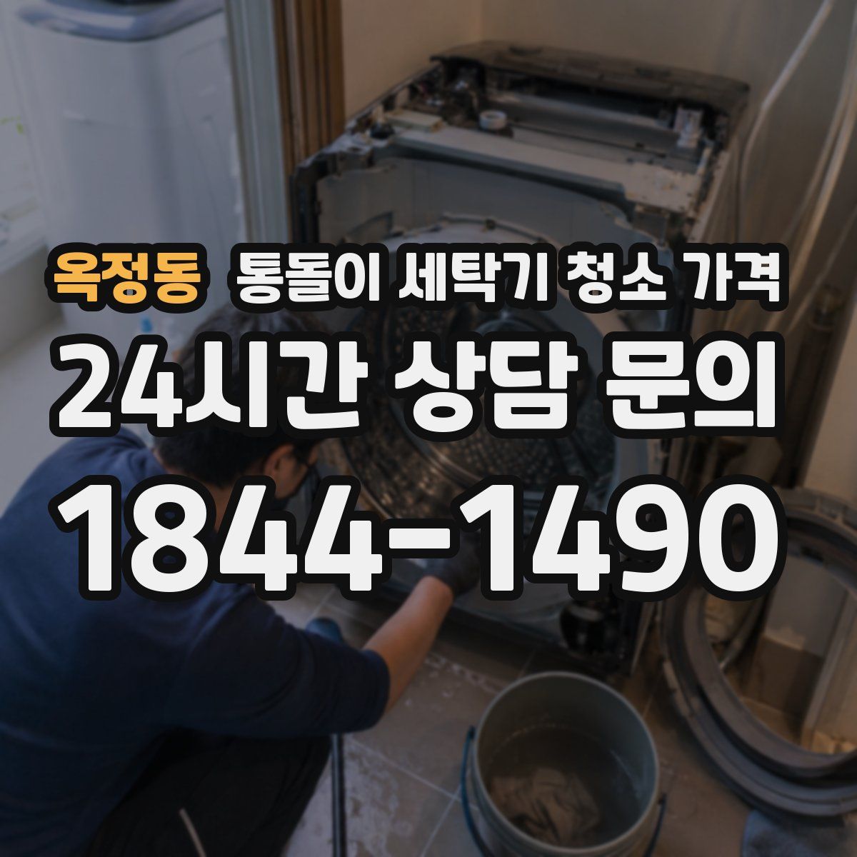 옥정동 통돌이 세탁기 청소 가격
