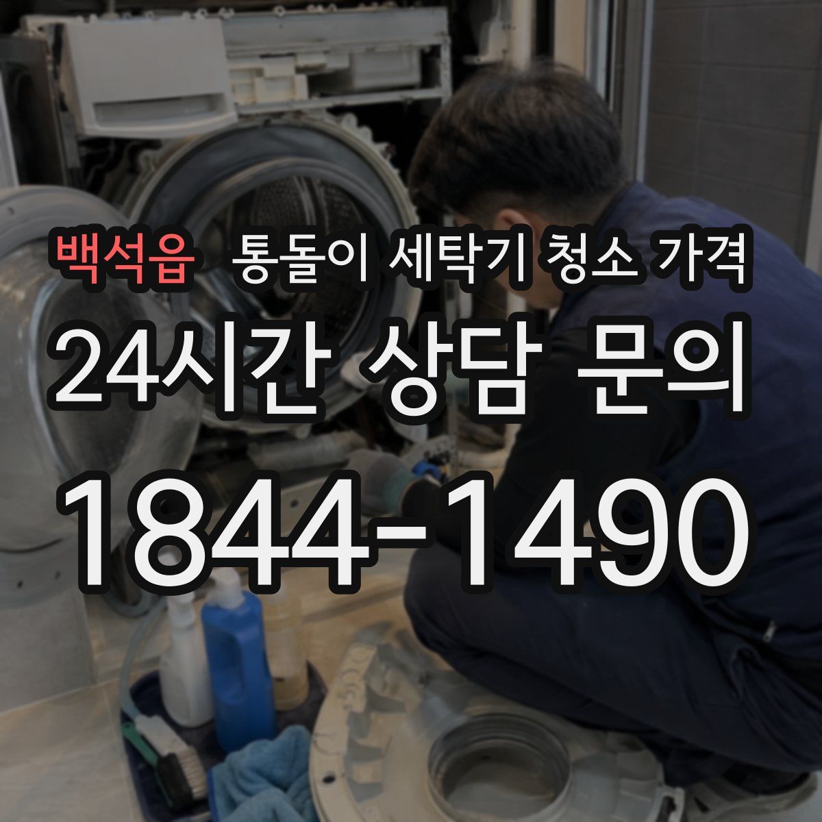 백석읍 통돌이 세탁기 청소 가격