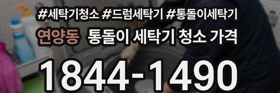 연양동 통돌이 세탁기 청소 가격