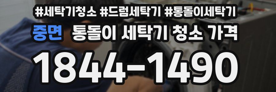 중면 통돌이 세탁기 청소 가격