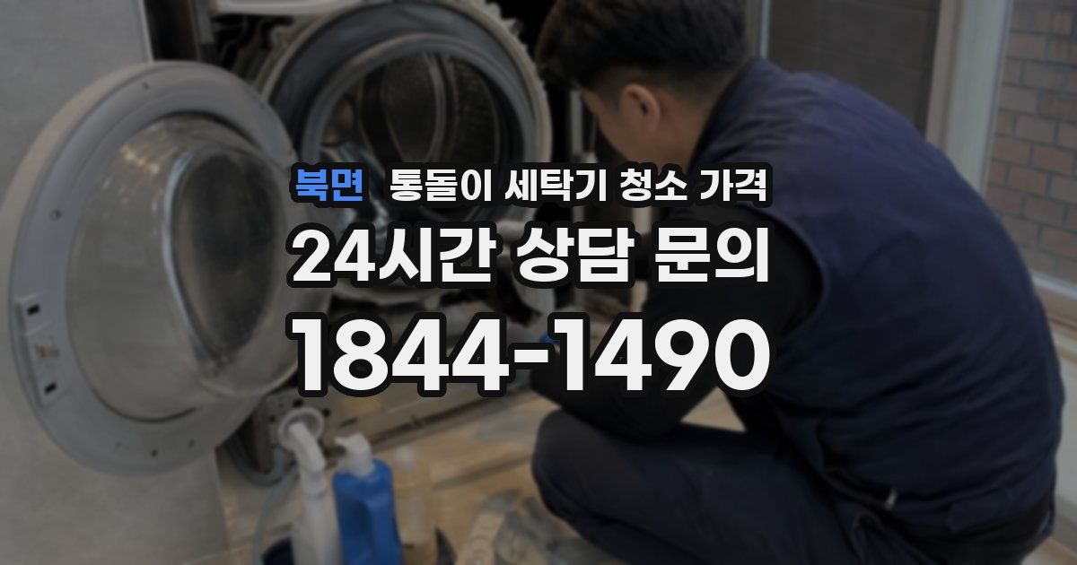 북면 통돌이 세탁기 청소 가격