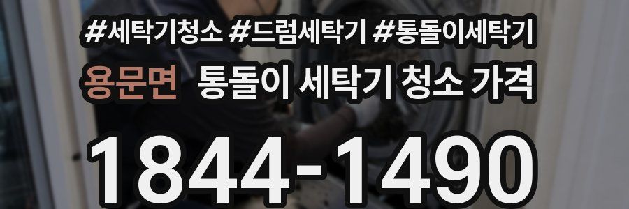 용문면 통돌이 세탁기 청소 가격
