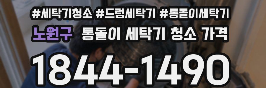 노원구 통돌이 세탁기 청소 가격