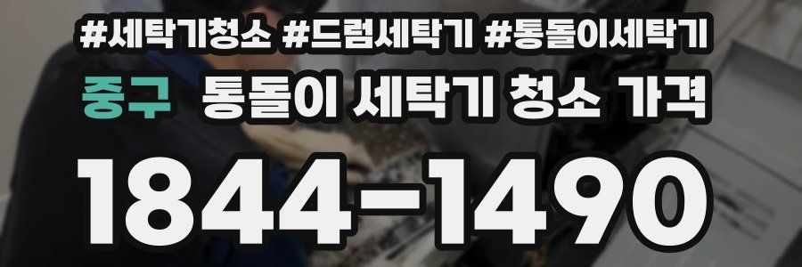 중구 통돌이 세탁기 청소 가격