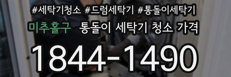 미추홀구 통돌이 세탁기 청소 가격