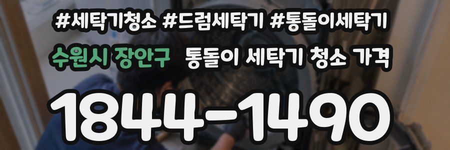 수원시 장안구 통돌이 세탁기 청소 가격