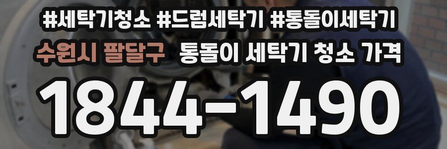 수원시 팔달구 통돌이 세탁기 청소 가격