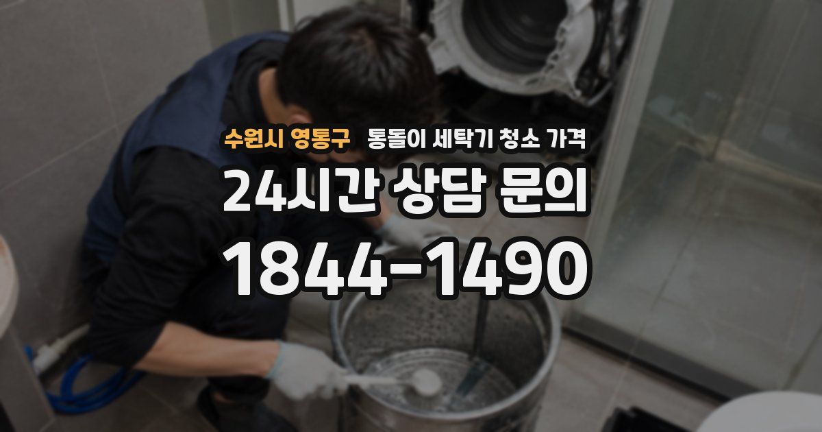 수원시 영통구 통돌이 세탁기 청소 가격