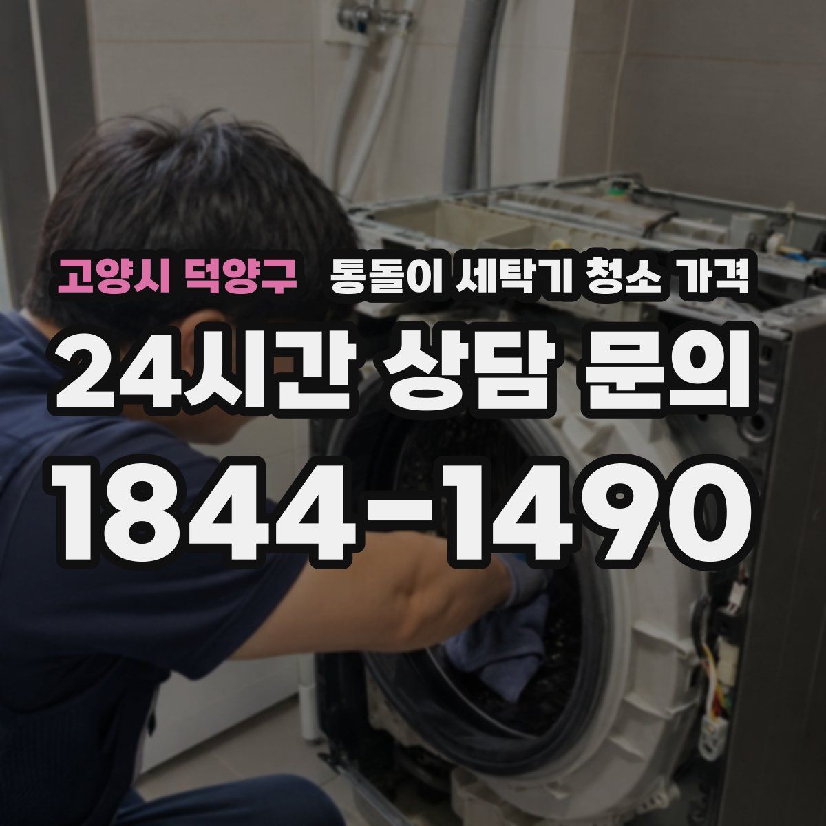 고양시 덕양구 통돌이 세탁기 청소 가격