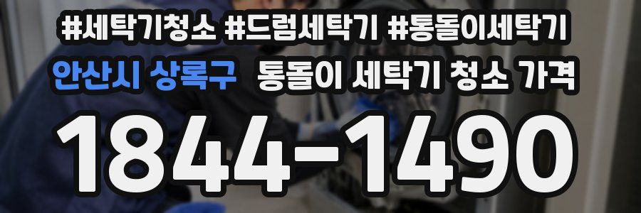 안산시 상록구 통돌이 세탁기 청소 가격