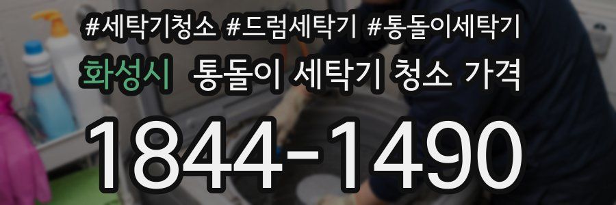 화성시 통돌이 세탁기 청소 가격