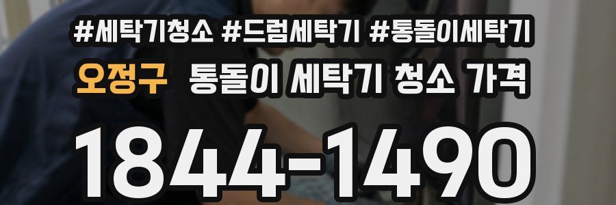오정구 통돌이 세탁기 청소 가격
