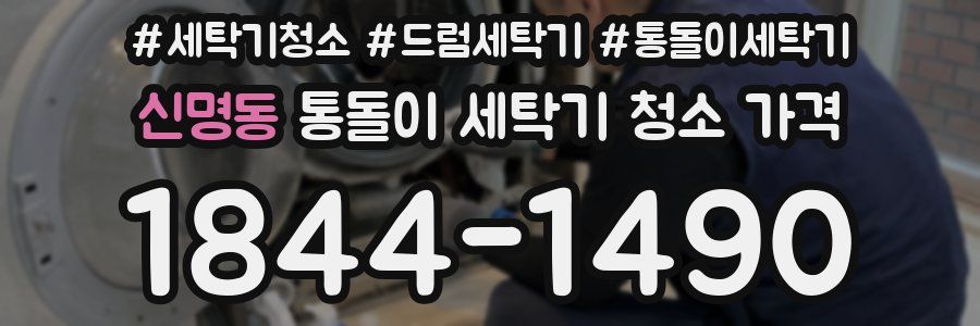 신명동 통돌이 세탁기 청소 가격