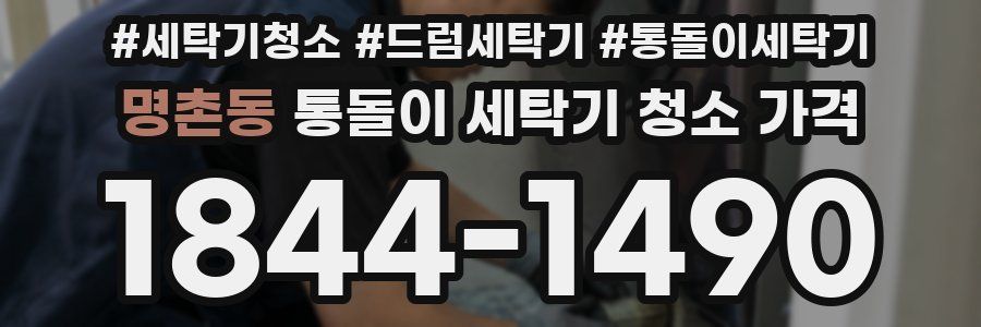 명촌동 통돌이 세탁기 청소 가격