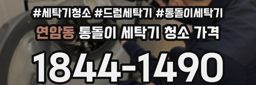 연암동 통돌이 세탁기 청소 가격