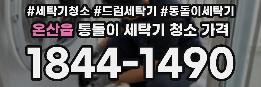 온산읍 통돌이 세탁기 청소 가격